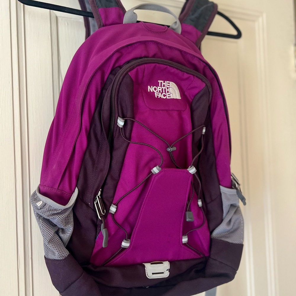 North Face Purple Backpack